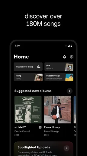 TIDAL Music: HiFi sound
