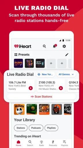 iHeart: Music, Radio, Podcasts