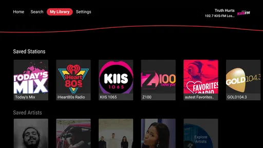 iHeartRadio for Google TV