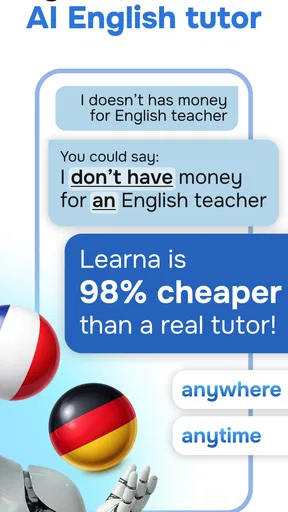 Learn English, Spanish: Learna