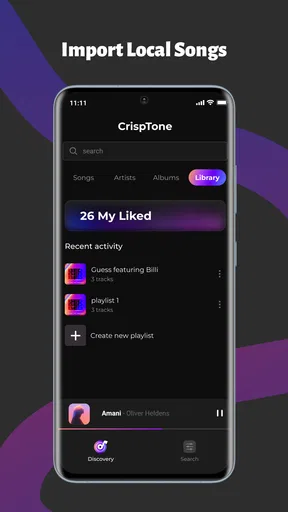CrispTone: Offline Music