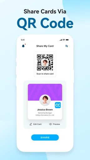 CamCard AI Scanner, Transcribe