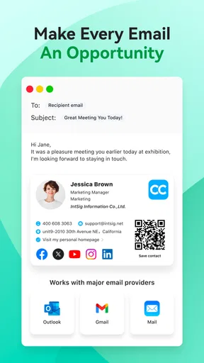 CamCard AI Scanner, Transcribe