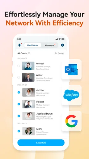 CamCard AI Scanner, Transcribe