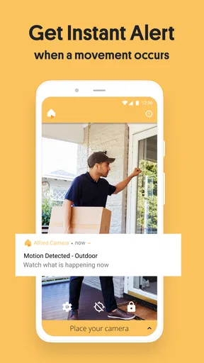 AlfredCamera Home Security app