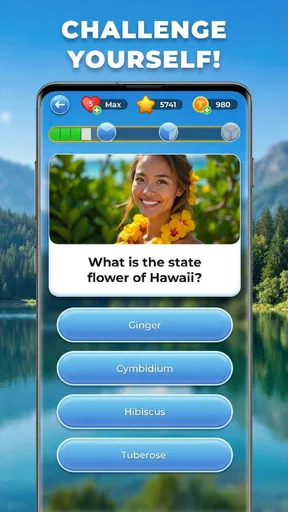 IQ & brain test: Triviascapes