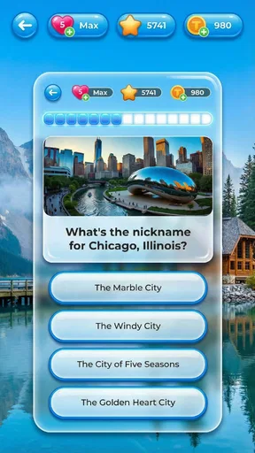 IQ & brain test: Triviascapes