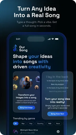 OurSongs: Custom Song Maker