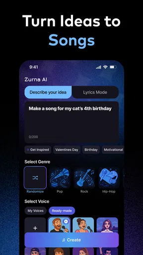 Zurna: AI Song & Music Maker