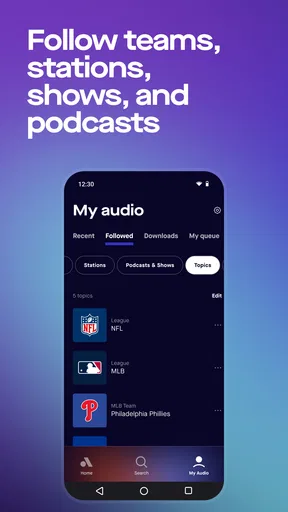 Audacy: Radio & Sports Talk