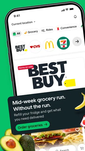 Uber Eats: Food and Grocery
