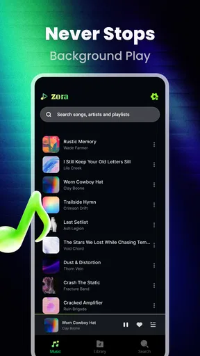 Zora - Music Player