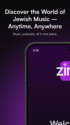 Zing - Jewish Music Streaming