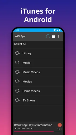 iSyncr: iTunes to Android