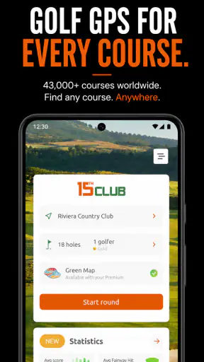 15th Club Golf GPS Rangefinder