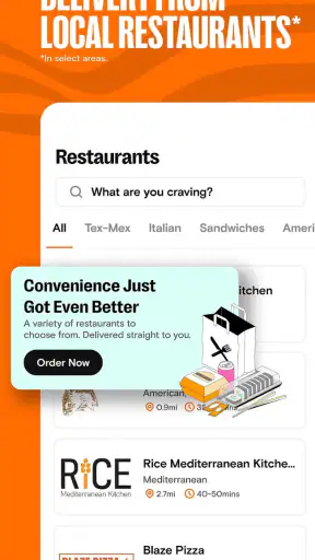 7NOW: Food Delivery & Alcohol