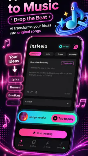 AI Song & Cover Music・InsMelo