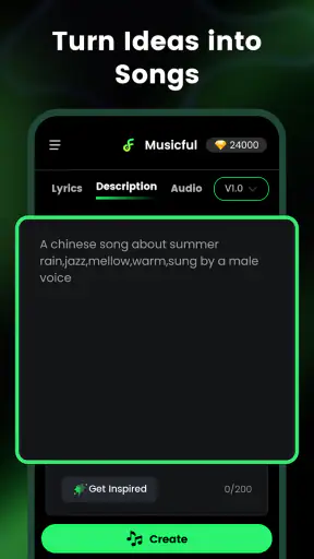 AI Song & Music Maker-Musicful