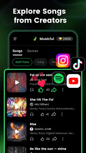 AI Song & Music Maker-Musicful