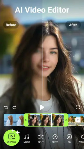 AI Video Enhancer & Editor