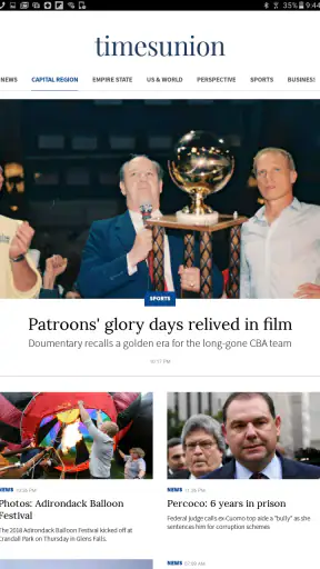 Albany Times Union News
