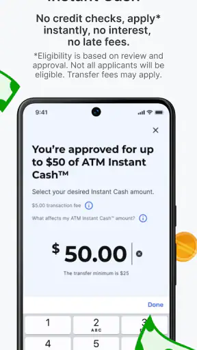 ATM Cash Advance・Instant Money