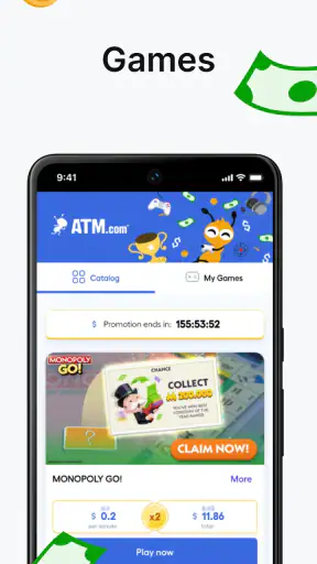 ATM Cash Advance・Instant Money