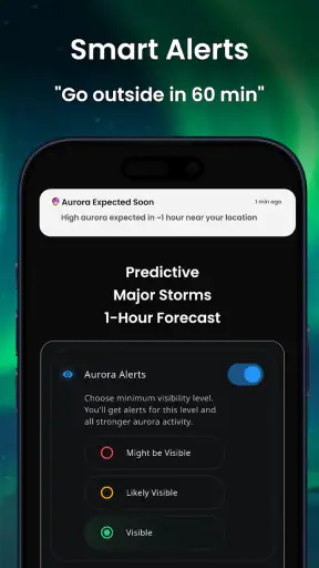 AuroraMe: Northern Lights App
