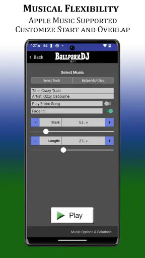 BallparkDJ Walkout Intros