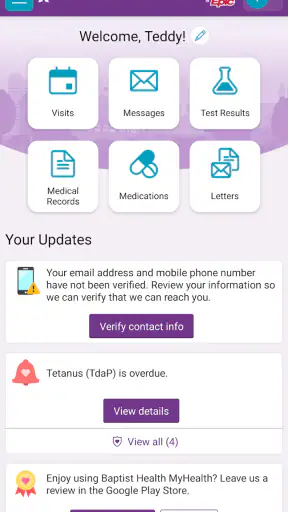 Baptist Health MyHealth