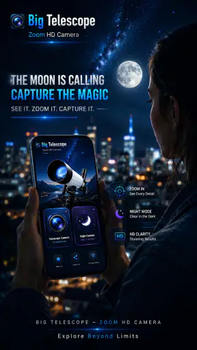 Big Telescope Zoom HD Camera