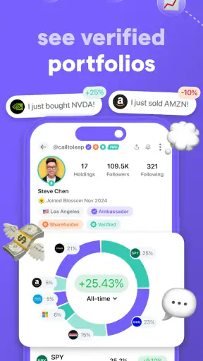 Blossom: Social Investing