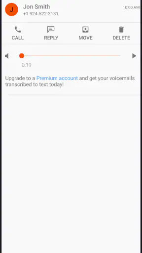Boost Visual Voicemail