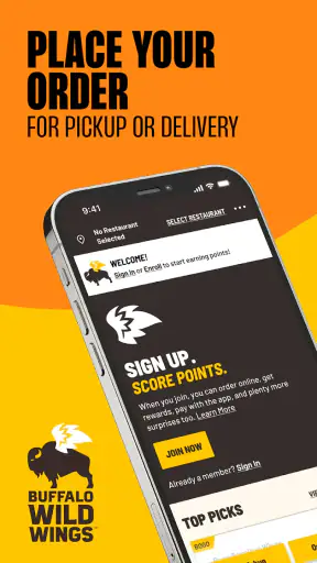 Buffalo Wild Wings Ordering