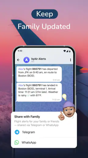 byAir: Flight Tracker & Status
