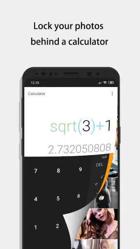 Calculator - photo vault