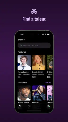 Cameo - Personal celeb videos