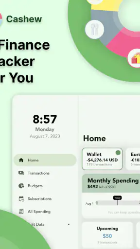 Cashew—Expense Budget Tracker