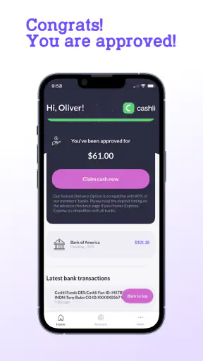 Cashli: Cash Advance & Rewards