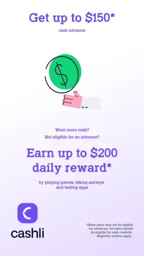 Cashli: Cash Advance & Rewards
