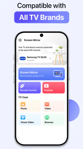 Cast to TV - Screen Mirroring