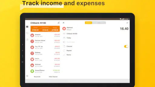 Checkbook - Account Tracker