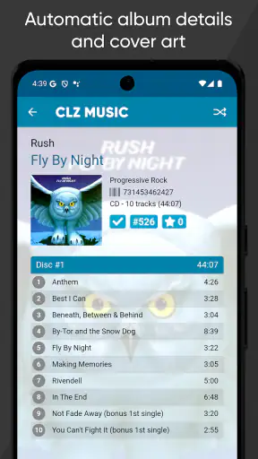 CLZ Music, CD/vinyl collection
