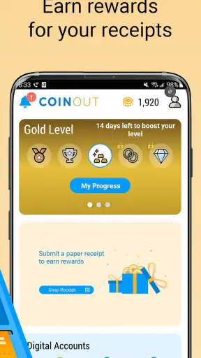 CoinOut: Receipts for Rewards