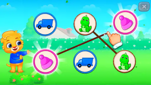 Colors & Shapes: Coloring game
