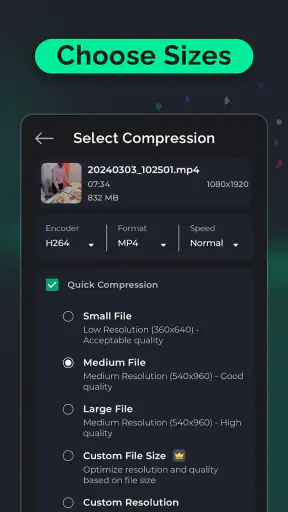 Compress Video - Size Reducer