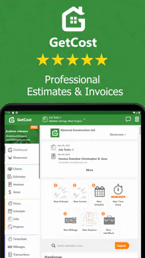 Contractor Estimate & Invoice