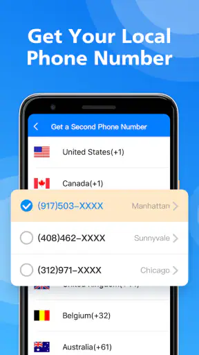 CoverMe - Second Phone Number