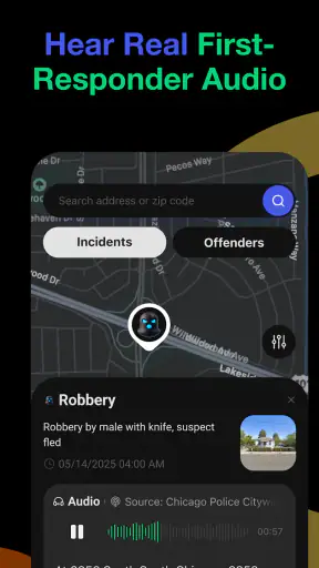 CrimeRadar: Dispatch Alerts