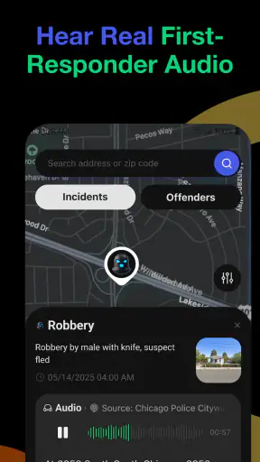 CrimeRadar: Dispatch Alerts